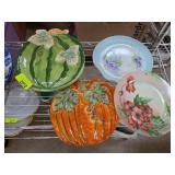 Four Decorative Ceramic Plates