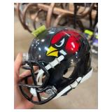 Miniature Football Helmet With Cardinal Logo