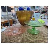 Glassware Collection Featuring Floral Motif