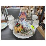 Decorative Items with Ceramic Figures