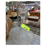 Cut Glass Decanter with Stopper