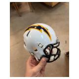 Mini Football Helmet with Lightning Bolt Design