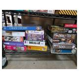 Jigsaw Puzzles and Chinese Checkers Set