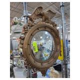 Syroco Decorative Wall Mirror with Eagle Topper