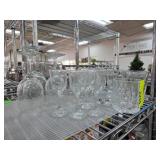 Glassware Including Stems and Tumblers