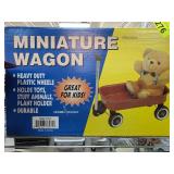 Miniature Wagon with Plastic Wheels
