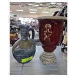 Decorative Ceramic Vase and Urn Set