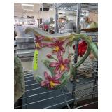 Signature Ceramic Pitcher with Floral Design