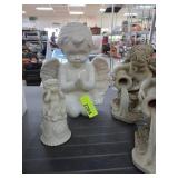 Cherub and Angel Figurines in Ceramic and Resin