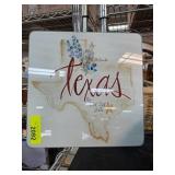 Decorative Texas-Themed Cutting Board