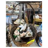 Decorative Ceramics in Basket