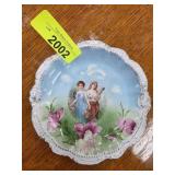 Hand-Painted Bavaria Flora Decorative Plate
