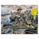 Cowboy and Dog Figurine