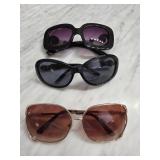 Three Designer-Style Sunglasses