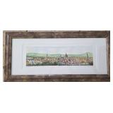 Original Watercolor of Florence Signed 