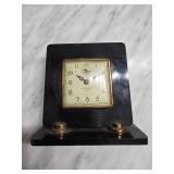 New Haven Desk Clock with Black Base