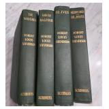 Four Robert Louis Stevenson Books
