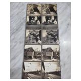 5 Vintage Stereoscopic Cards