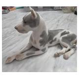 Lomonosov Porcelain Dog Figurine - USSR