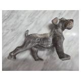 Gold Castle Ceramic Dog Figurine
