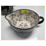 Temptations Floral-Patterned Ceramic Mixing Bowl