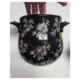 Temp-tations Hand-Painted Floral Ceramic Bowl