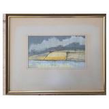 Original Watercolor on Paper Landscape