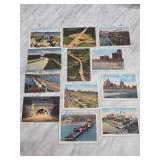 Vintage Postcards: Infrastructure and Landmarks