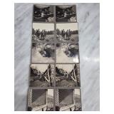 5 Vintage Stereoview Cards