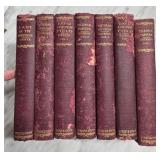 Charles Dickens Books with Red Covers