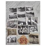 Vintage Black-and-White Photos and SFS Patch