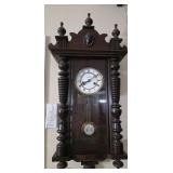 Gustav Becker Wooden Wall Clock
