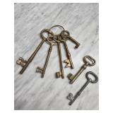 Brass and Other Vintage Keys