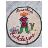 Mid-20th Century Embroidered Textile