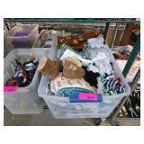 Baby Clothes and Accessories in Bin