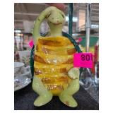 Turtle-Themed Ceramic Soap Dish