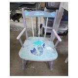 Mermaid Themed Rocking Chair
