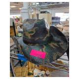 Camouflage-Printed Cowboy Hat by Veniss