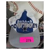 Dallas Cowboys Cap Signed by Tom Landry