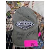 Houston Astros Cap with Signatures