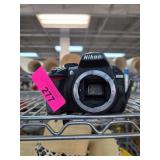 Nikon D3100 DSLR Camera Body, Battery Cover As Is