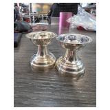 .999 Silver Candle Holders 40.7g