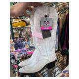 Lucchese Dallas Cowboys Cheerleaders White Boots