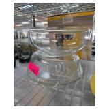 Vintage Clear Glass Mixing Bowl by Pyrex