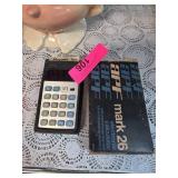 APF Mark 26 Electronic Calculator with Box