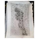 Engraved Map of Abydos from Volume IV, Pl. 35