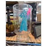 Aquarius Zodiac-Themed Glass Vase