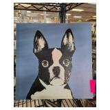 Boston Terrier Canvas Wall Art