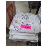 Embroidered and Printed Linens