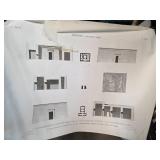 Thebes Medinet-Abou Architectural Print